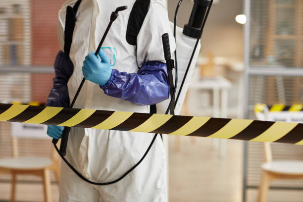 Professional Biohazard technician working in Midfield, TX